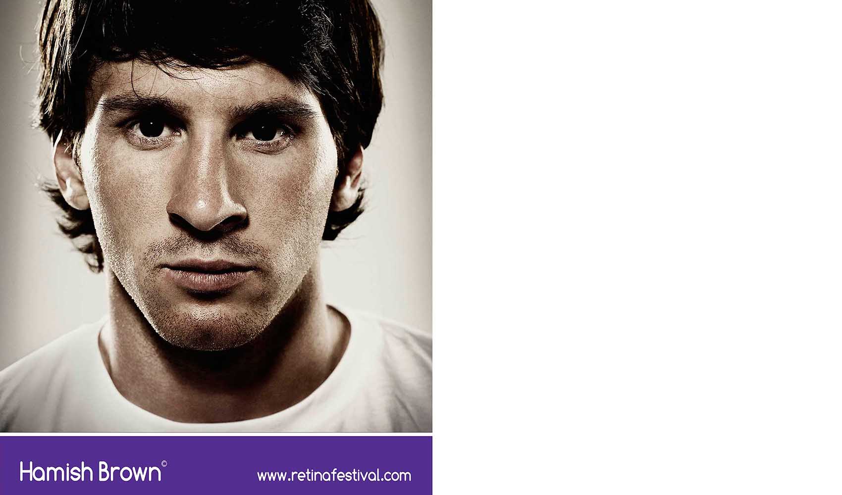 Lionel Messi Retina